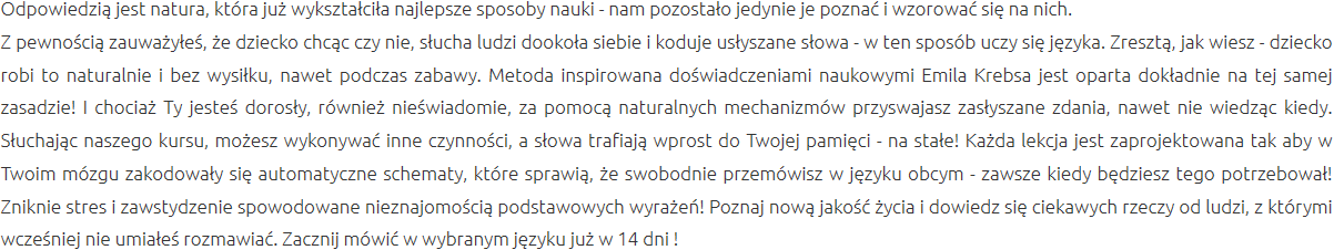 Efektywny Kurs Językowy Efektywna Metoda Nauki Świebodzice